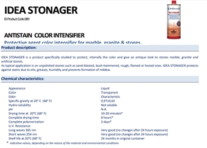 Bellinzoni Idea Stonager-Antistain Color Intensifier