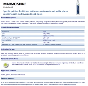Bellinzoni Marmo Care System