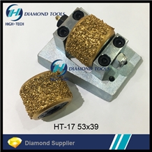 Coarse Frankfurt Bush Hammer Sandblasting Roller