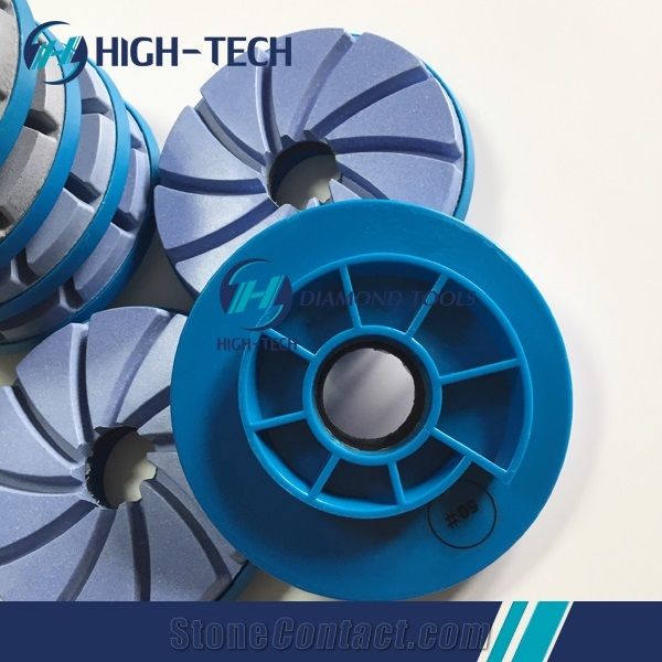 Resin Bond 3 Inch Diamond Edge Polishing Wheel