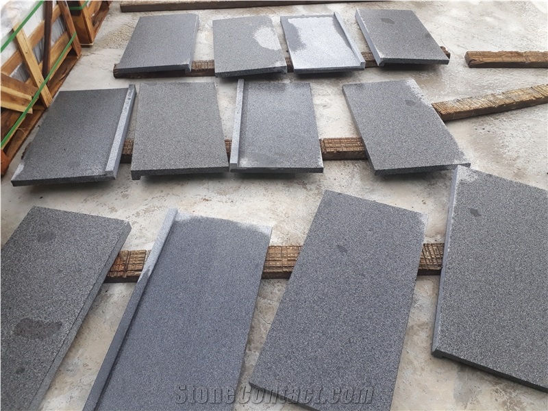 Viet Nam Dark Grey Granite Copping - G654 Granite