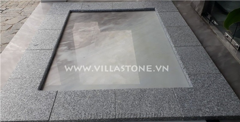 Viet Nam Light Grey Granite (G603) Copping