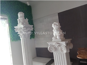 Viet Nam Pure White Marble by Decoraction