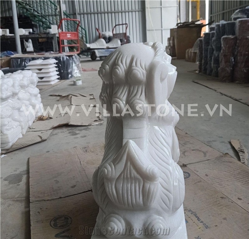 Viet Nam Pure White Marble by Decoraction
