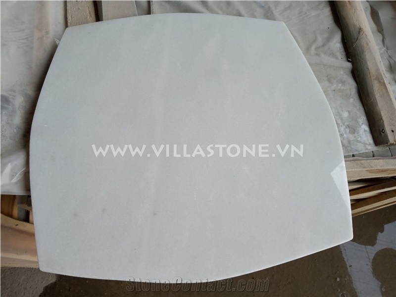 Viet Nam Pure White Marble by Decoraction