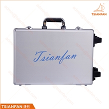 Stone Quartz Aluminumn Display Sample Suitcase