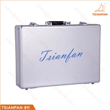 Stone Quartz Aluminumn Display Sample Suitcase