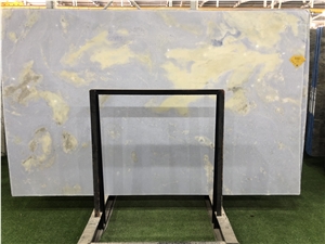 A Quality Azul Cielo Sky Blue Marble for Walling