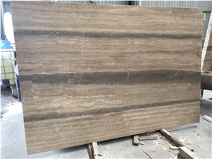 Affordable Silver Travertine Polished Slabs