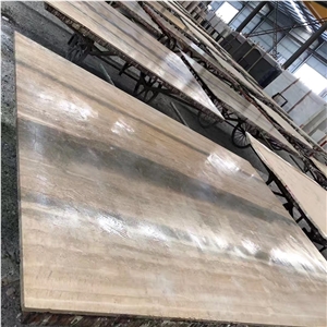 Affordable Silver Travertine Polished Slabs