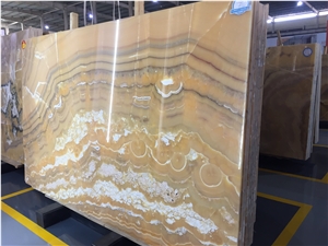 Alabastro Egiziano Egypt Yellow Onyx Background