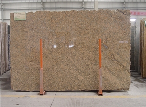 Bespoke Giallo Veneziano Granite for Cabinet Top