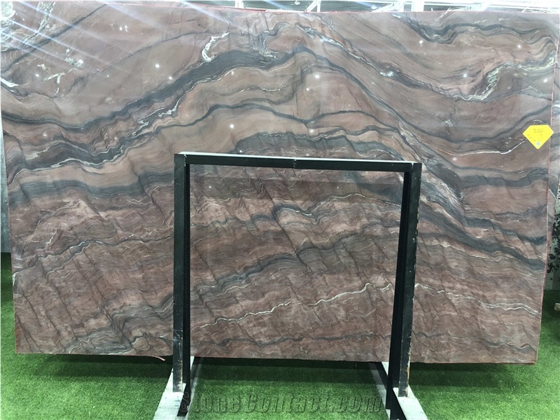 Brazil Fusion Red Quartzite Slabs