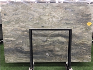 Brazil Green Fusion Sea Quartzite for Villa Design