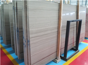 China Athens Grey Wood Marble Polished Good Price