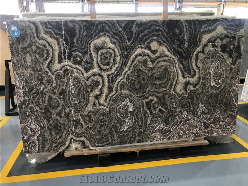 China Black Dragon Onyx Slabs for Wall Decoration