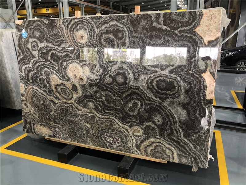 China Black Dragon Onyx Slabs for Wall Decoration