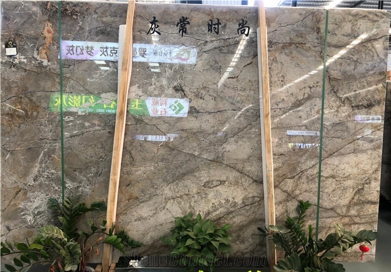 Good Quality Alps Brown Marble for Home Decor
