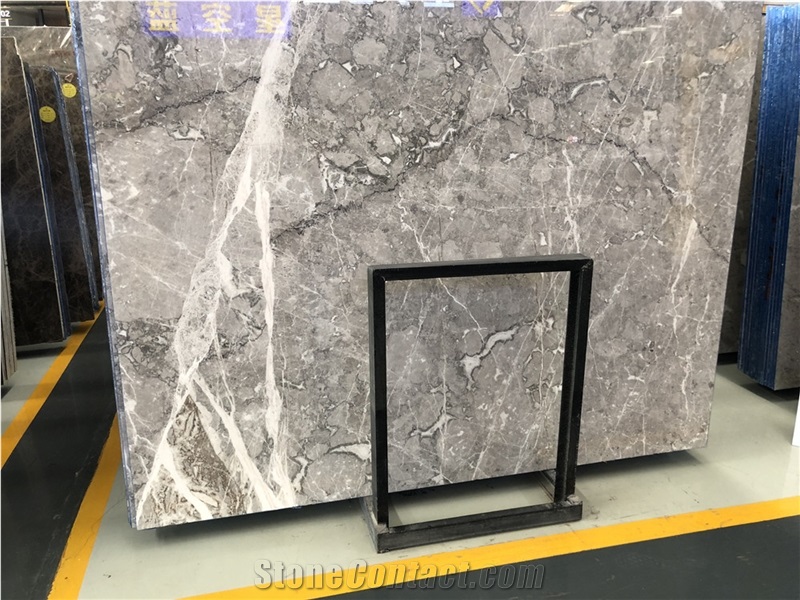Greece Athena Gray Marble Slabs for Interior Wall