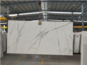 High Quality Calacatte Novo White Quartz