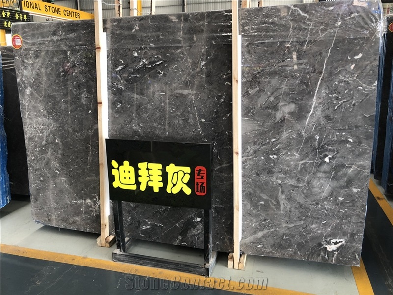 Home Decorative Wall Tiles Dubai Grey Marble Slabs
