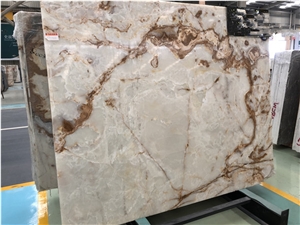 Customizing White Onyx Slab For Kithen Bathroom Tiles