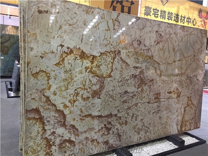 Roman Impression Luxury Marble Slab for Decoration