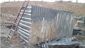 Bengal Black Granite Block, India Black Granite