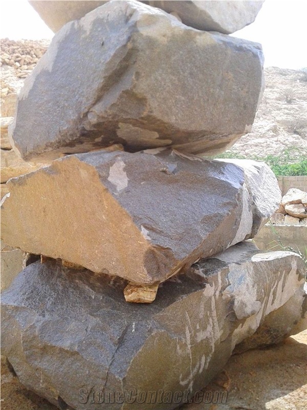 Silver Pearl Granite Block