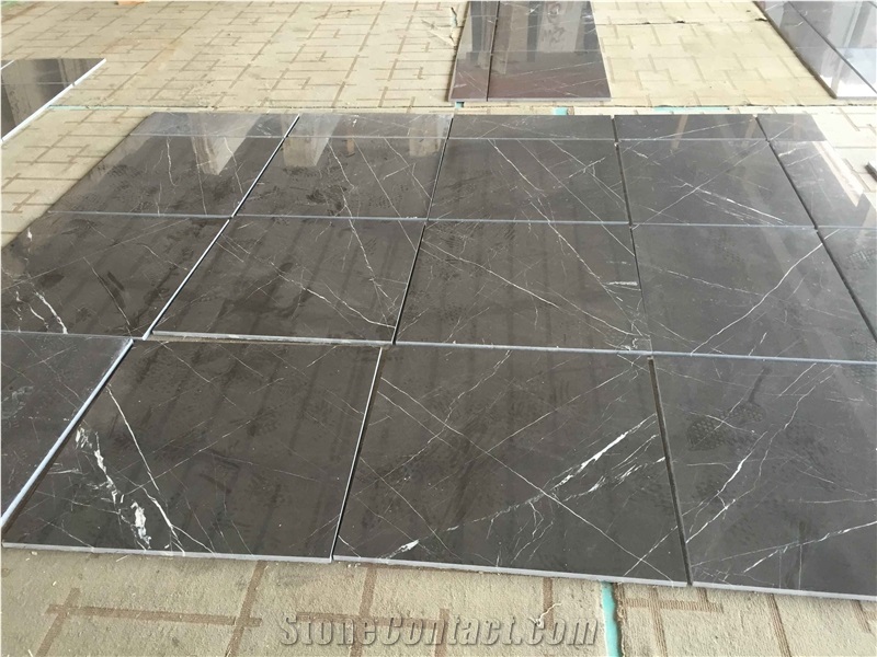 Pietra Grey Light Brown Marble Wall Tiles