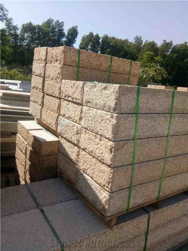 Wall Stones- Natural Split Granite by Hand