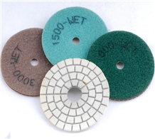 Resin Bond Wet Diamond Polishing Pads for Stone