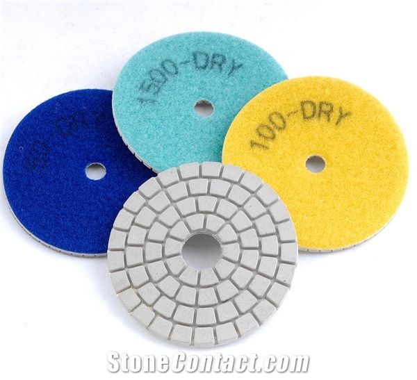 Resin Bond Wet Diamond Polishing Pads for Stone