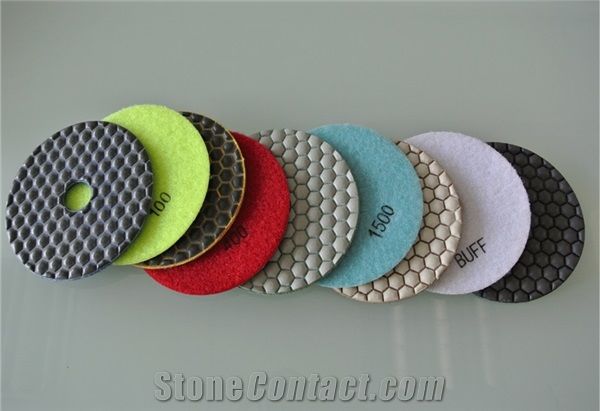 Resin Bond Wet Diamond Polishing Pads for Stone