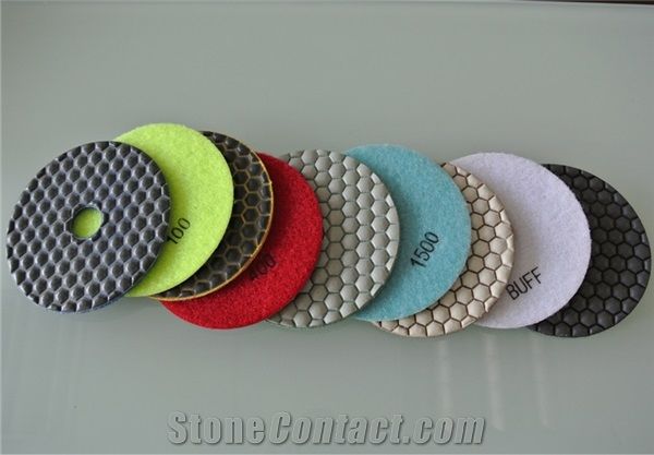 Resin Bond Wet Diamond Polishing Pads for Stone