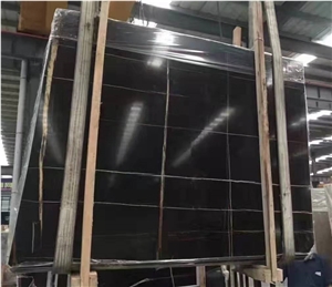 A Quality Tunisia Nero Dorato Sahara Nior Marble
