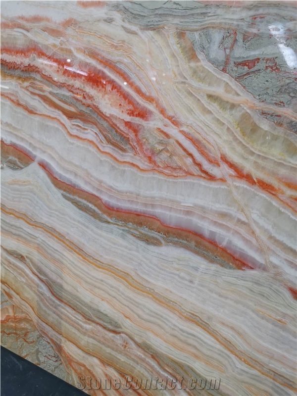 Arcobaleno Onyx Slabs Rainbow Onice Picasso Jade