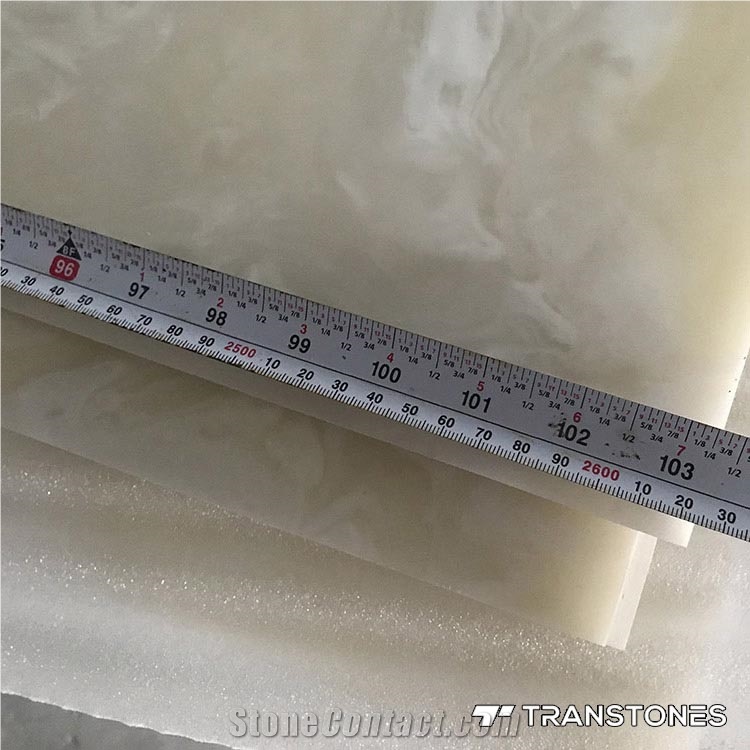 Artificial Marble Alabaster Stone Tiles Slabs