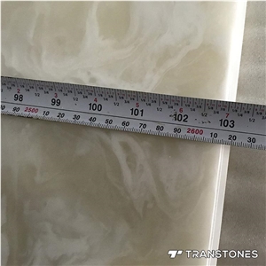 Artificial Marble Alabaster Stone Tiles Slabs