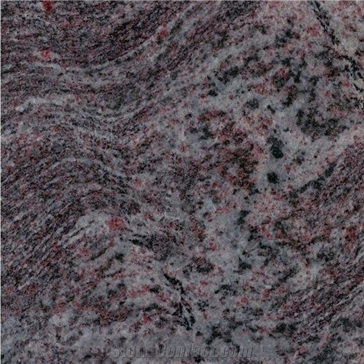 Bahama Blue Granite Seamless Stair