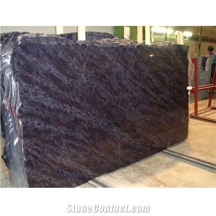 Bahama Blue Granite Seamless Stair