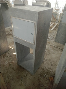 Blue Limestone Parcel Mailbox for Sales