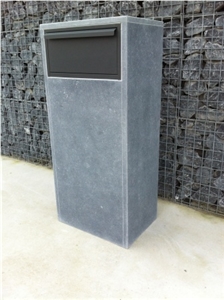 Blue Limestone Parcel Mailbox for Sales
