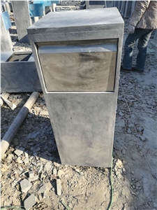 Blue Limestone Parcel Mailbox for Sales