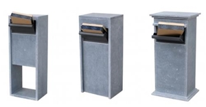 Blue Limestone Parcel Mailbox for Sales