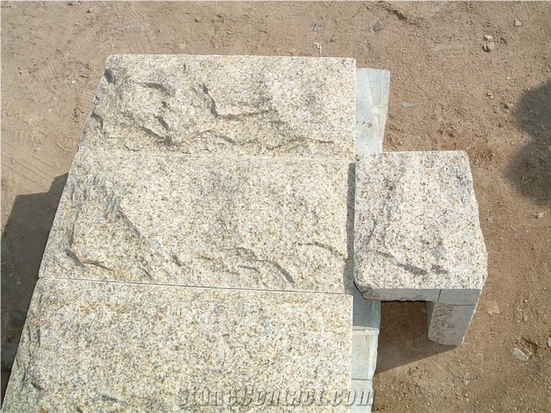 Cheap G350 Mushroom Stone Yellow Granite Mushroom