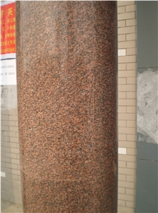 Cheap G352 Polished Pillar Red Granite Polished
