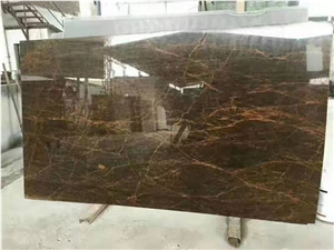 China Dior Gold Emperador Marble Flooring Walling