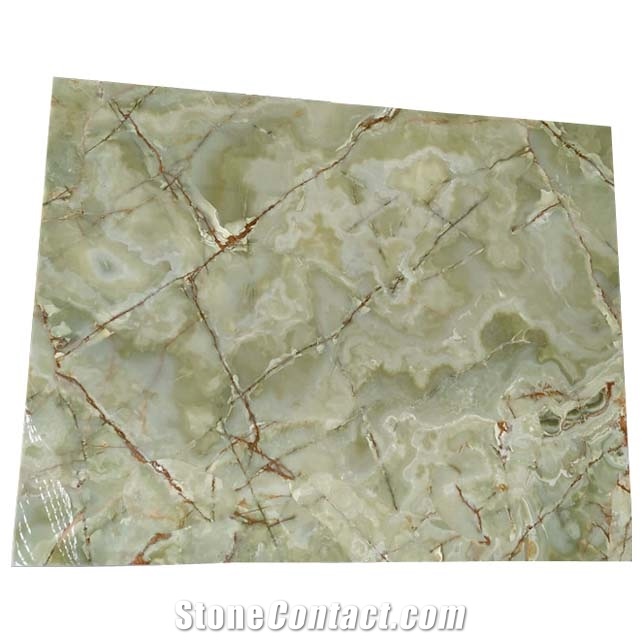 Competitive Price Green Onyx With Polished 1.6 Cm