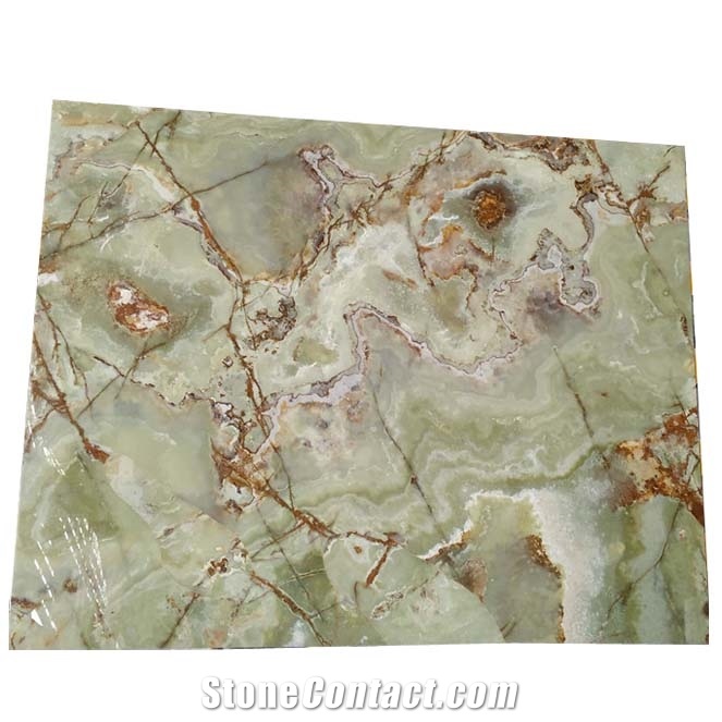 Competitive Price Green Onyx With Polished 1.6 Cm